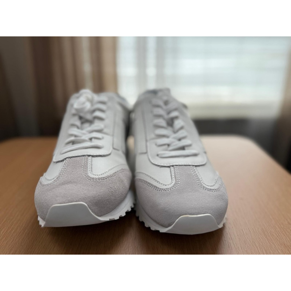 Franco Sarto Womens Matera Suede Leather Casual Sneakers SZ 9.5 M WHITE - Picture 7 of 12